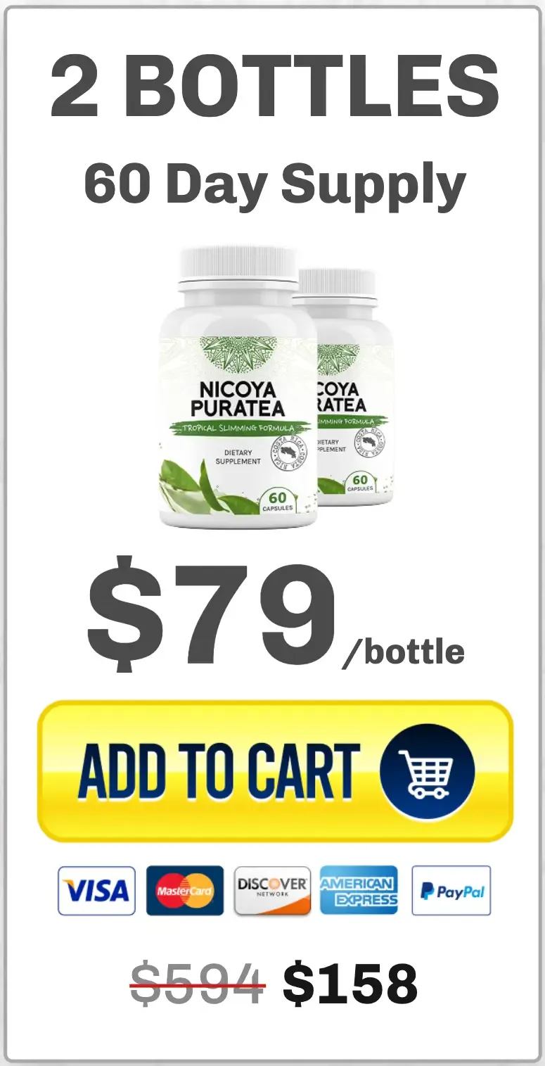 Nicoya PuraTea Buy 1 Bottle
