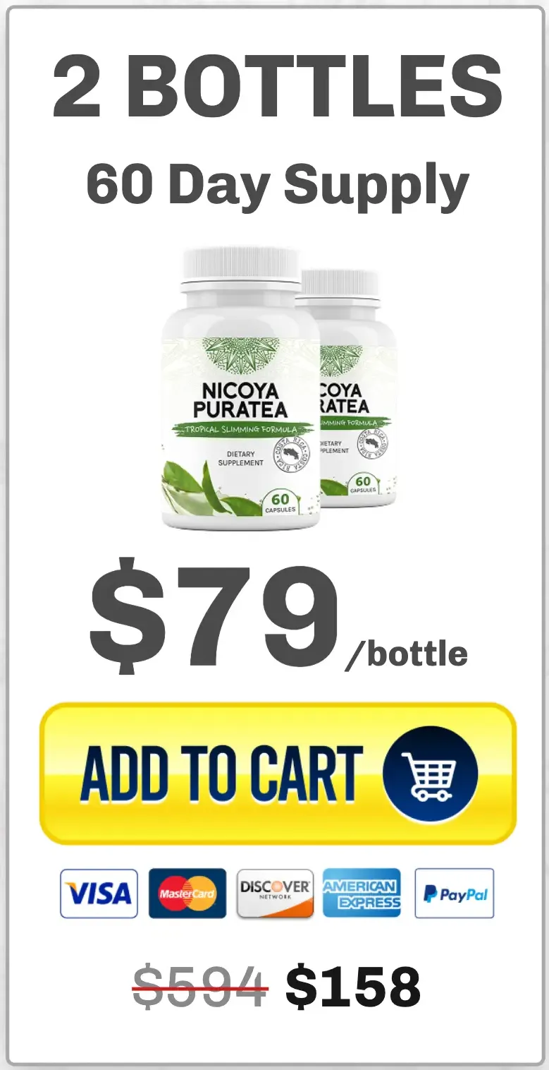 Nicoya PuraTea Buy 1 Bottle